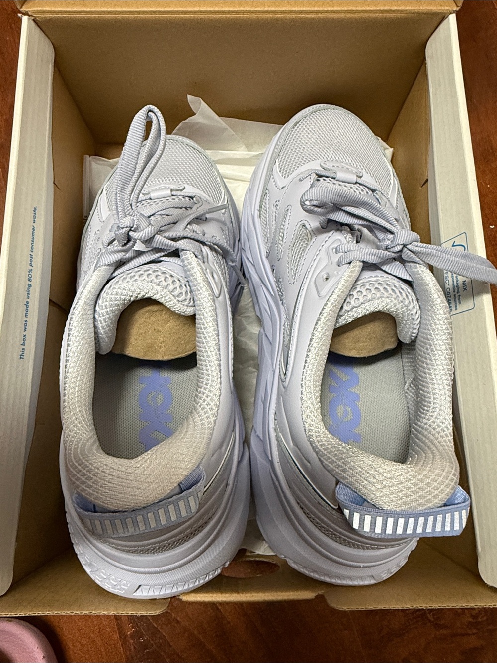 Hoka One One U Clifton L Athletics Unisex US Womens 8.5 Mens 7.5 1160050 ERM - Picture 3 of 7